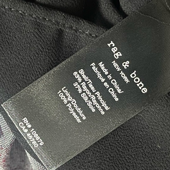 Rag & Bone Pink Eloise Gathered Devoré-velvet Mini Dress - Picture 14 of 14